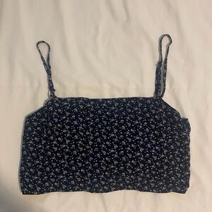 Brandy Melville Crop Top with tie in back, One Size